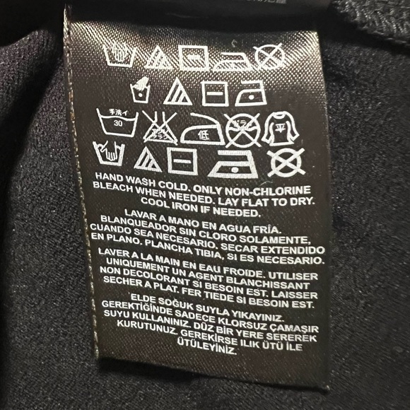 Guess Peplum Top With Lace and Zipper Back - Picture 8 of 8